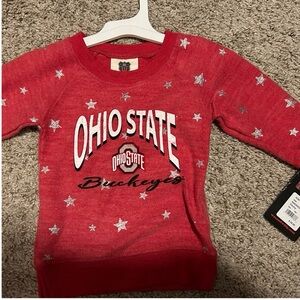 Toddler Ohio State Buckeyes Red Sweatshirt